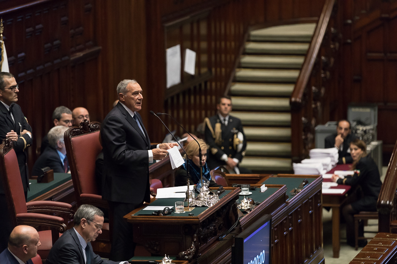 Intervento del Presidente del Senato, Pietro Grasso.
