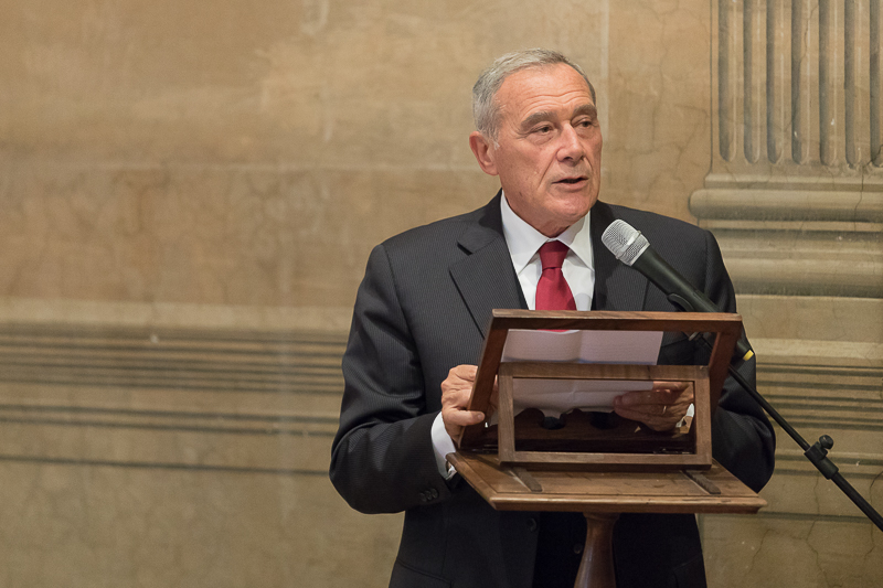 Intervento del Presidente Grasso.