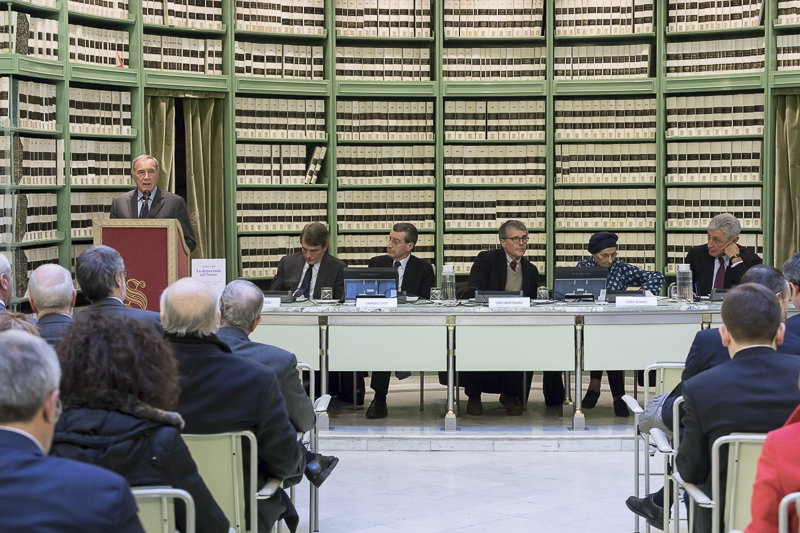 Indirizzo di saluto del Presidente Grasso.