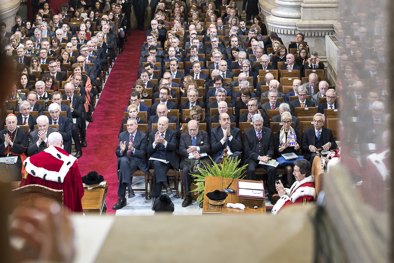 Un momento della cerimonia.