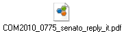 COM2010_0775_senato_reply_it.pdf